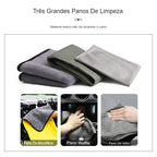 Conjunto de Ferramentas de Limpeza Automotiva - 6 ou 12 peças