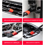 Conjunto de Ferramentas de Limpeza Automotiva - 6 ou 12 peças