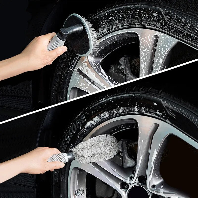 Conjunto de Ferramentas de Limpeza Automotiva - 6 ou 12 peças