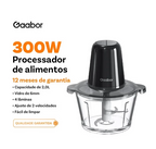 PowerMix Elite — Tecnologia de Corte Profissional na Sua Cozinha 2L • 4 Lâminas em Aço Inoxidável