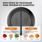 PowerMix Elite — Tecnologia de Corte Profissional na Sua Cozinha 2L • 4 Lâminas em Aço Inoxidável