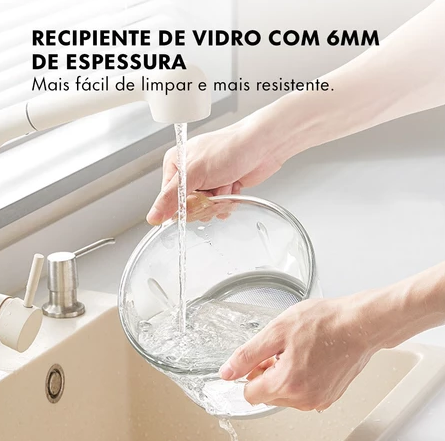 PowerMix Elite — Tecnologia de Corte Profissional na Sua Cozinha 2L • 4 Lâminas em Aço Inoxidável