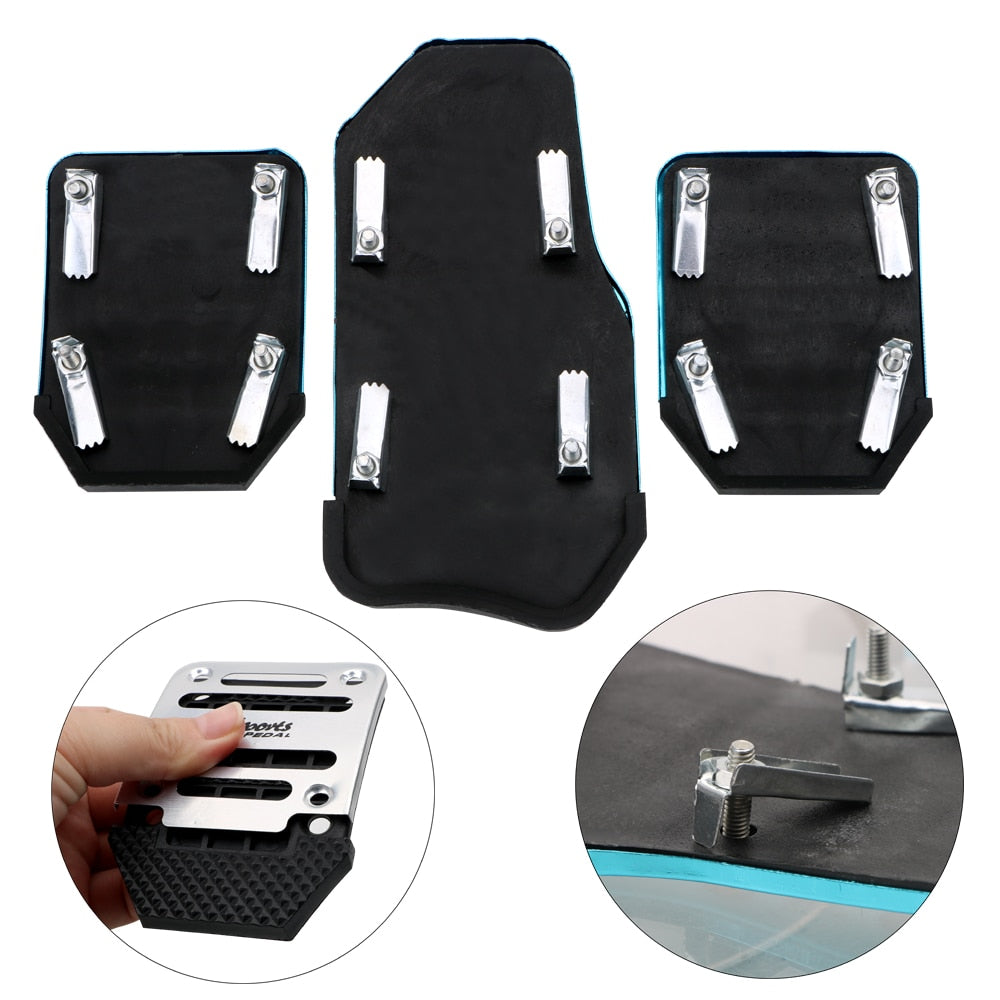 Capa de Pedal Antiderrapante para Carros Manuais