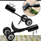 Extrator de Ervas Daninhas de Jardim com 2 Pontas Funcionais